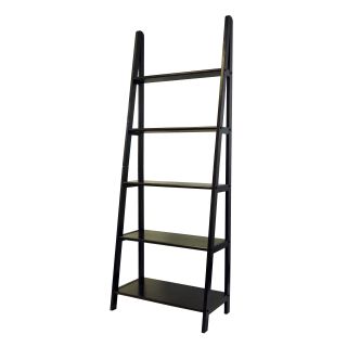 5 Shelf Ladder Bookcase   Espresso Finish   Bookcases