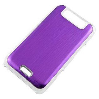 Metal Back Cover for LG Connect 4G MS840 & LG Viper 4G LTE, Purple Cell Phones & Accessories