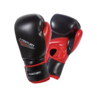 Century Drive Black/Red Boxing Gloves   Boxing Equipment