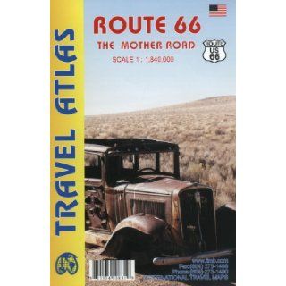 Route 66 (USA) 11, 840, 000 Travel Atlas ITMB Canada 9781553410836 Books