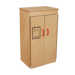 Wood Designs Play Refrigerator   Natural   Play Kitchens