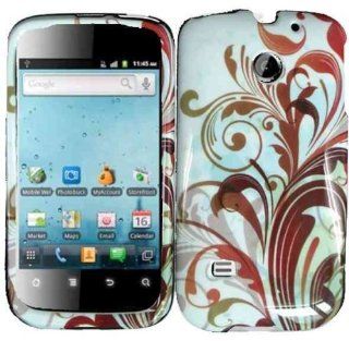 Autumn Splash Design Hard Case Cover for Straighttalk Huawei Ascend 2 II M865C Cell Phones & Accessories