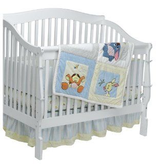 Soft & Fuzzy Pooh 4 Piece Baby Crib Bedding Set  Baby