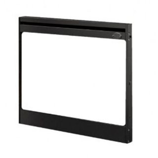 Dimplex Single Pane Tamperproof Glass Door for 33 in. Slimline Built In Electric Firebox   Electric Inserts