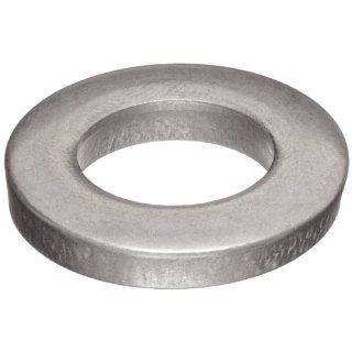 18 8 Stainless Steel Flat Washer, Plain Finish, #8 Hole Size, 0.844" ID, 1.500" OD, 0.250" Nominal Thickness, Made in US