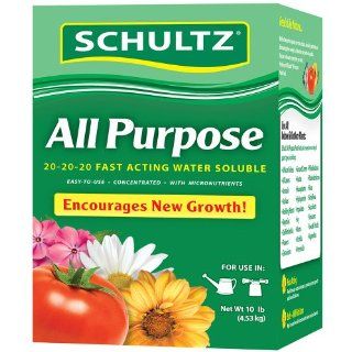 Schultz All Purpose Water Soluble Plant Food 20 20 20, 1.5 Pound  Fertilizers  Patio, Lawn & Garden