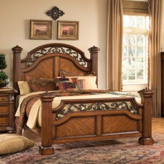 Progressive Furniture Esperanto Bed   Vintage Cherry   Standard Beds