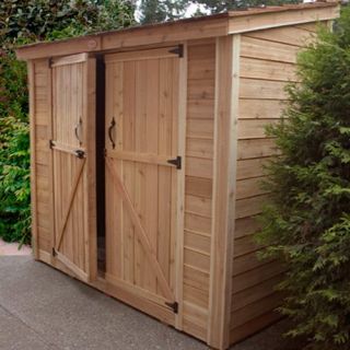 Outdoor Living Today SS84D SpaceSaver 8 x 4 ft. Double Door Storage Shed   Storage Sheds