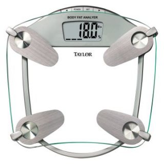 Taylor Glass Body Fat Scale   Monitors and Scales