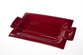 Rosso 16 Inch by 10 Inch Tray Kitchen & Dining