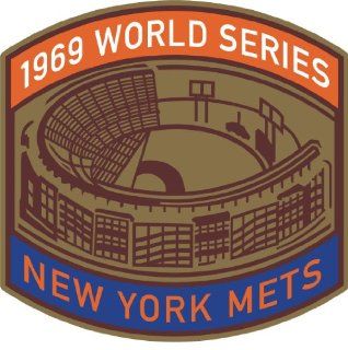 MLB New York Mets 1969 World Series Patch  Sports Related Merchandise  Sports & Outdoors