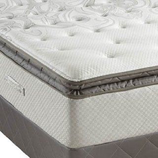 King Sealy Posturepedic Gel Series Cooper Mountain II Cushion Firm Euro Pillow Top Mattress   Home And Garden Products