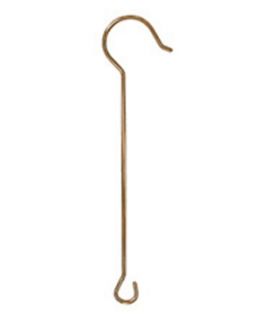 Iron Stop 7 in. Copper Plated Hook 8026 1   Wind Chime Hooks