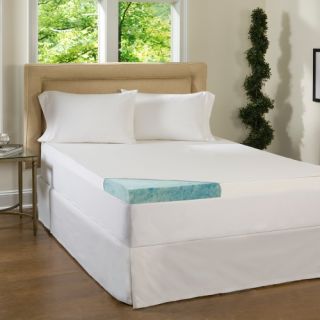 Comfort Sleep Supreme Gel Select Mattress Topper with 300TC Cover   Mattress Pads & Covers