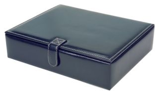 Carson Jewelry Box   10W x 2.5H in.   Mens Jewelry Boxes