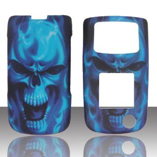 Blue Skull Samsung SGH Rugby II 2 A847 AT&T Case Cover Phone Snap on Cover Case Faceplates Cell Phones & Accessories