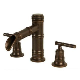 PE8480396 Pegasus 848 0396 Bamboo 8 Inch 2 Handle Widespread Faucet in Heritage Bronze    