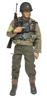 Elite Force WWII U.S. Army First Infantry Division Lieutenant "Chuck Hayes" 12" Military Action Figure Toys & Games