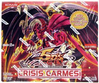 YuGiOh Yu Gi Oh Crimson Crisis Booster Box [1st Edition/Spanish] Toys & Games