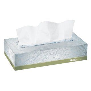 Kimberly Clark Kleenex Naturals 21601 Facial Tissue, 2" Height x 4.75" Width x 8.875" Length, White (48 Boxes of 125) Tissue Paper