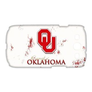 NCAA Oklahoma Sooners Customized Stylish Phone Case for Samsung Galaxy S3 I9300  Design Your Own with Image  06 Cell Phones & Accessories
