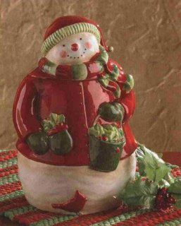 Snowman Christmas Joy Cookie Jar By Park Designs Kitchen & Dining
