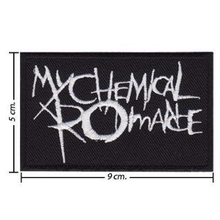 3pcs My Chemical Romance Music Band Logo Ii Embroidered Iron on Patches 