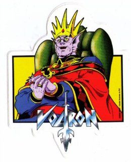 Voltron King Zarkon Sticker Toys & Games