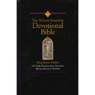 African American Devotional Bible  KJV Hardcover Indexed 9780310918271 Books