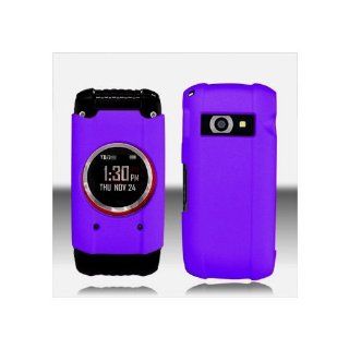 Purple Hard Cover Case for Casio G'zOne Ravine 2 C781 Cell Phones & Accessories