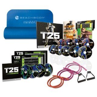 Shaun T's FOCUS T25 Deluxe Kit   DVD Workout  Exercise And Fitness Video Recordings  Sports & Outdoors
