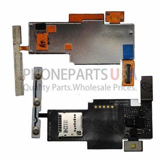 PPUSA LG Marquee LS855 Sim Card Holder Adapter Volume Key Flex Ribbon Cable US Seller Cell Phones & Accessories