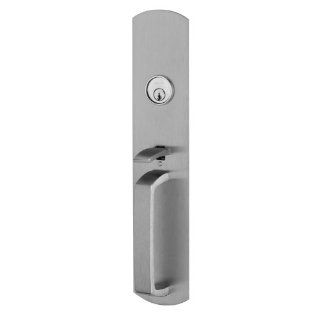 Von Duprin 880TP M Thumbpiece Trim with Mortise Cylinder for 88 Series Mortise Exit Device, Satin Chrome Finish Industrial Hardware