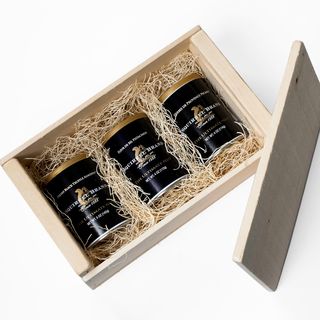 Wooden Gift Box Gourmet Black Label Nuts