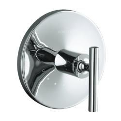 Kohler K t14488 4 bv Vibrant Brushed Bronze Purist Thermostatic Valve Trim With Cross Handle, Valve Not Included