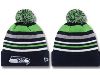 Seattle Seahawks Knit winter hats 004  Sports & Outdoors