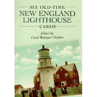 Six Old Time New England Lighthouse Cards (Dover Postcards) Carol Belanger Grafton 9780486289144 Books