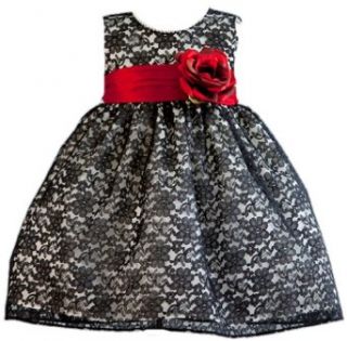 Classy 862 Sleeveless Special Occasion Embroidered Flower Girl Dress (Baby   Teen) Clothing