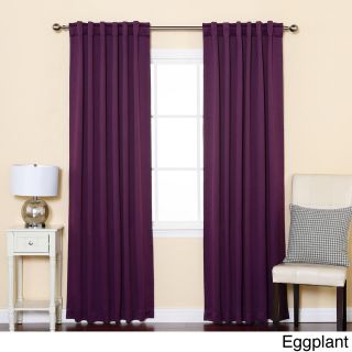 Thermal Rod Pocket 95 inch Blackout Curtain Panel Pair
