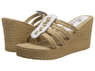 Sbicca Del Sol Womens Wedge Shoes (White)