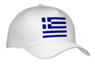 Greek Flag   Adult Baseball Cap Clothing