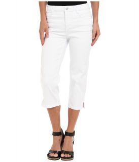 Jones New York Soho Super Crop w/ Slit Womens Casual Pants (White)