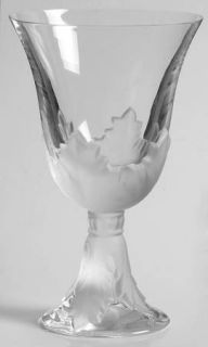 St Louis Renaissance Frost Continental Goblet   Frost