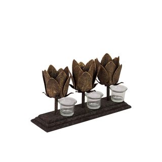Urban Trends Collection 12 inch Metal Candle Holder
