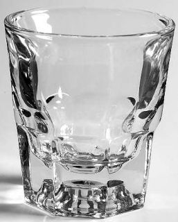 Libbey   Rock Sharpe Gibraltar Clear On the Rocks Glass   Clear, Heavy Pressed