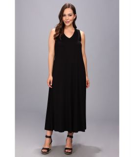 Karen Kane Plus Size V Neck Maxi Dress Womens Dress (Black)