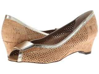 Vaneli Bonnee Womens Wedge Shoes (Tan)