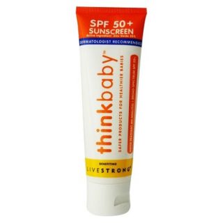 Thinkbaby Sunscreen SPF 50+ Benefiting LIVESTRONG   3 oz.