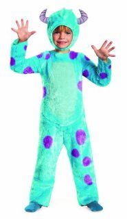 Disney Pixar Monsters University Sulley Toddler Deluxe Costume, 4 6 Toys & Games
