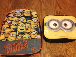 Despicable Me Backpack Lunch Box Tote 16" Assemble the Minions Toys & Games